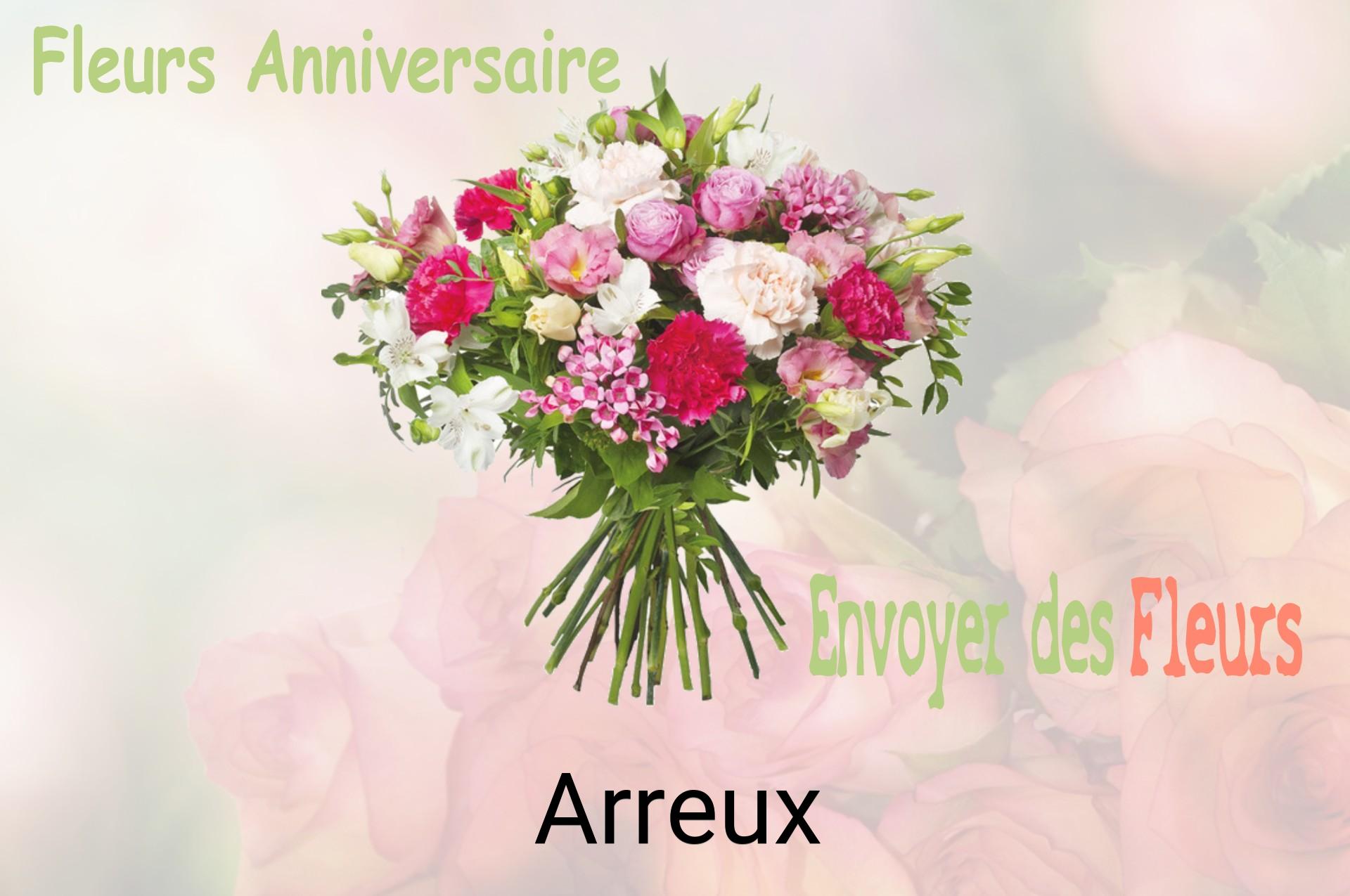 Bouquet de fleurs d’anniversaire livré à Arreux